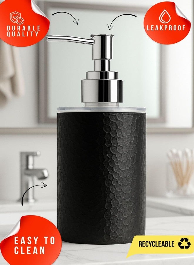 Emoh Roced Refillable Liquid Soap Dispenser 250ml | Unbreakable Plastic Handwash Bottle with Pump for Bathroom, Kitchen, Sink, Wash Basin | Reusable Lotion, Shampoo & Sanitizer Dispenser (Pack of 2) - Image 3